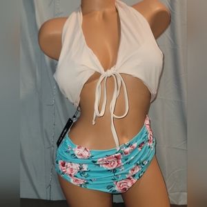 NWT Woman's Aqua Eve Bikini Bathing Suit